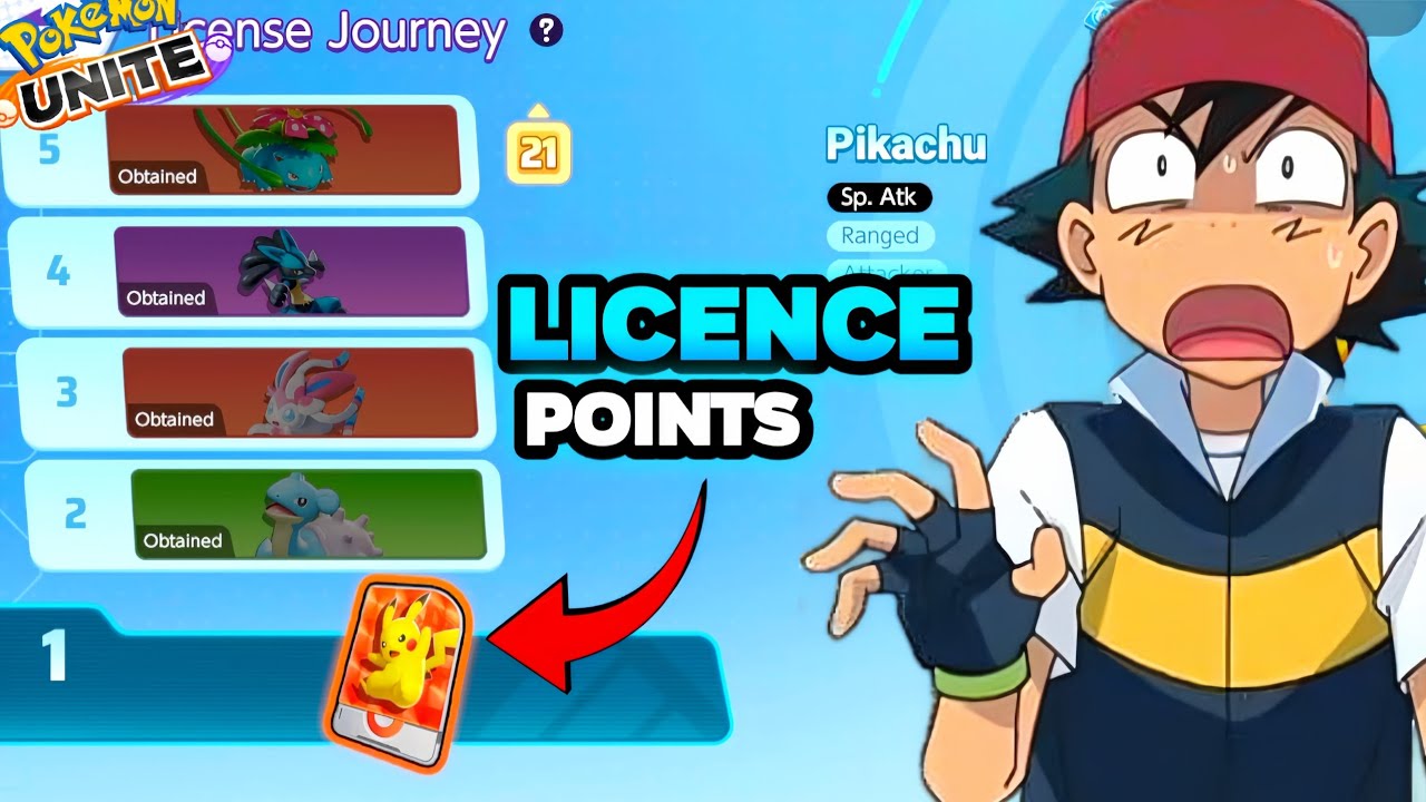 Pokemon unite 😉 Licence journey explain 🧐 || Hindi🌟