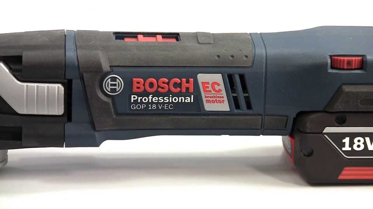 Bosch GOP 18 V-EC Professional Cordless Multi-Cutter