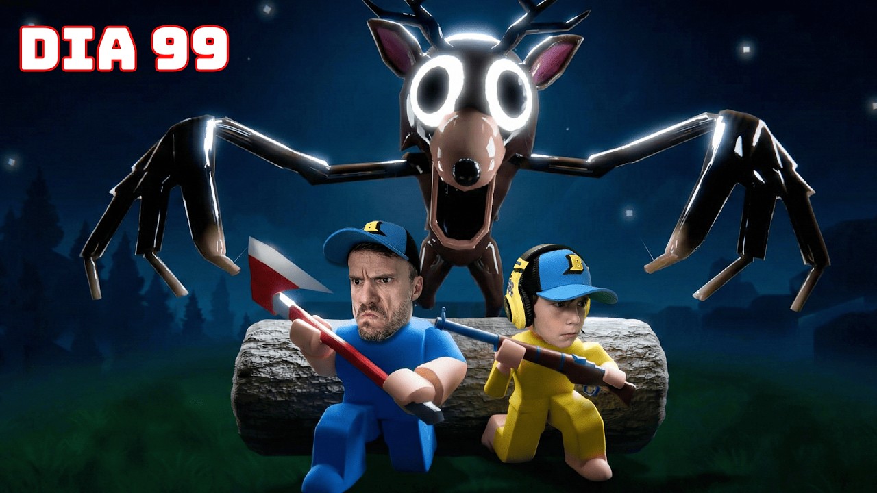 99 NOITES na FLORESTA com TIME BRANCOALA! - Brancoala Games