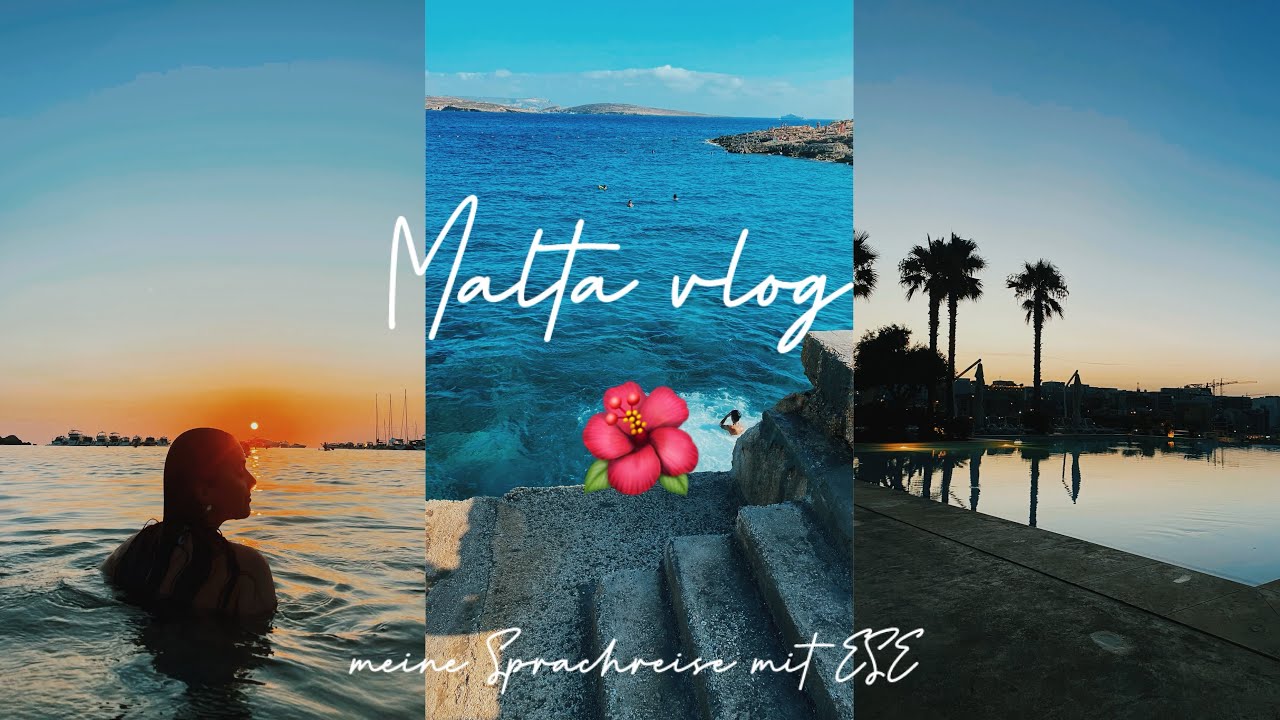 Meine Sprachreise nach Malta 🌺/ erste Woche, neue Freunde, Englisch Kurse