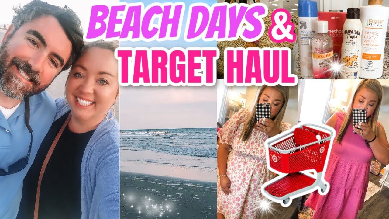 SUMMER TARGET HAUL | BEACH DAYS AND NEW FAVORITE RESTAURANT |  VLOG SUMMER 2021 | JESSICA O'DONOHUE