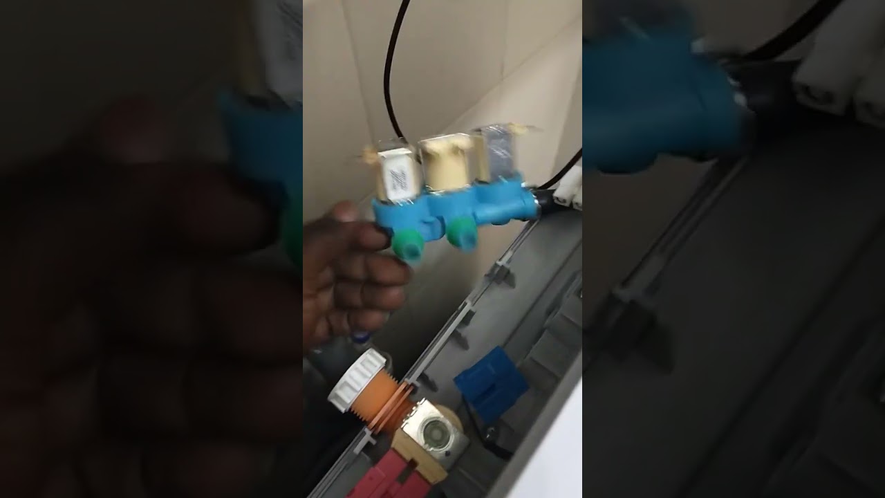 Samsung active dualwash wobble with 4C error code?Change valves if filters are clean