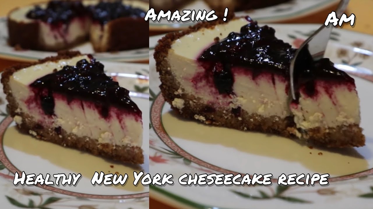 HEALTHY NEW YORK CHESEECAKE RECIPE | in cucina con Ale