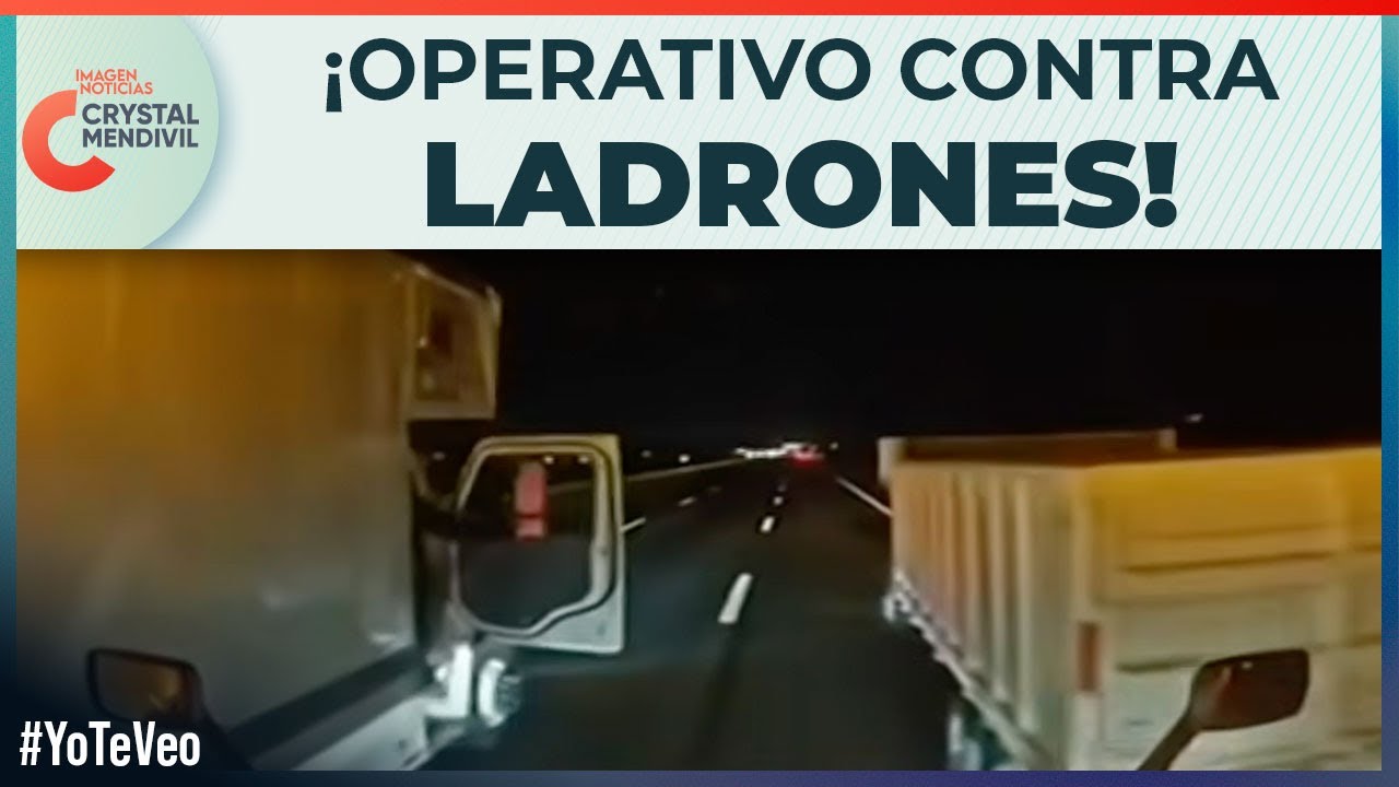 Captan robo a tráileres en Querétaro y atrapan a dos de los asaltantes | Noticias con Crystal