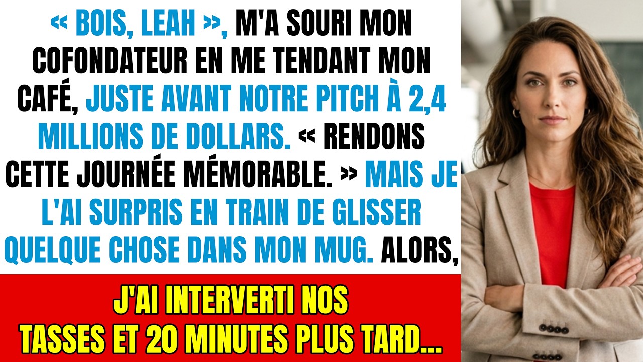 Il a piégé mon café avant la réunion du siècle... Son erreur lui a coûté des millions.