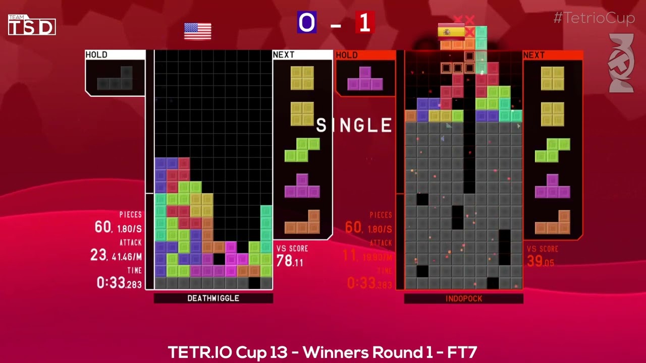 TETR.IO Cup 13 - DeathWiggle vs IndoPock - Winners Round 1