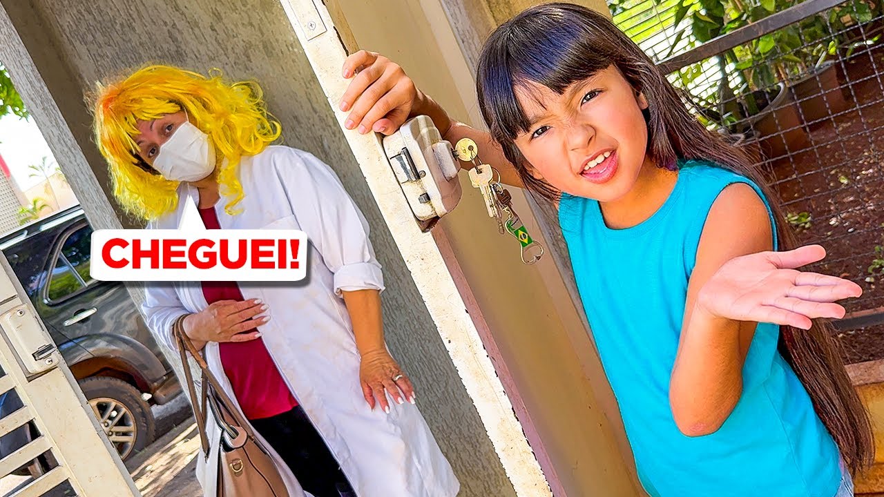 A BAB&Aacute; MALUCA APARECEU NA MINHA CASA!!! 😰