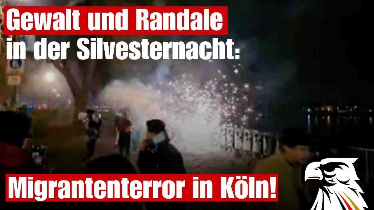 Gewalt und Randale in der Silvesternacht: Migrantenterror in Köln!