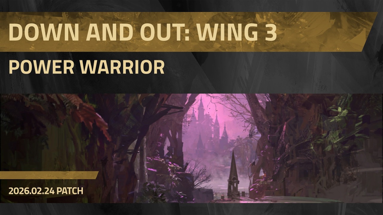 [CnD] Down N Out : Stronghold of the Faithful - Power Warrior - Guild Wars 2