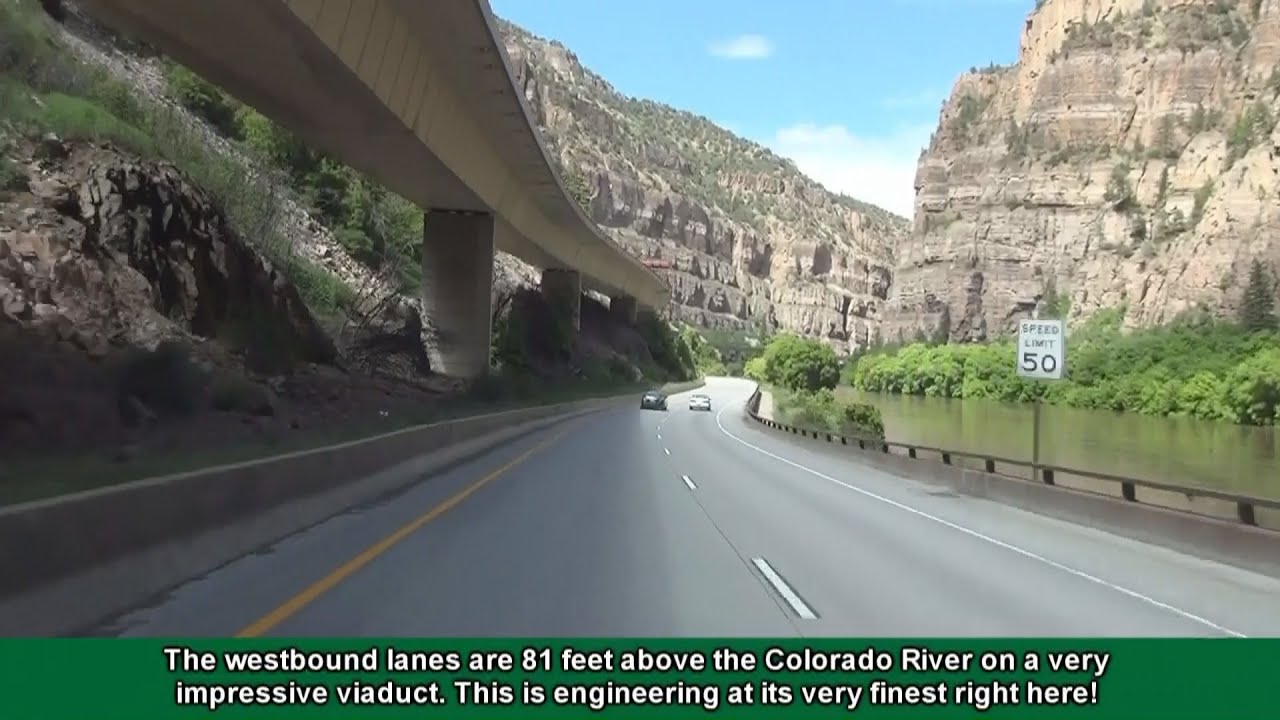 2K14 (EP 6) Interstate 70 in Colorado: Glenwood Canyon