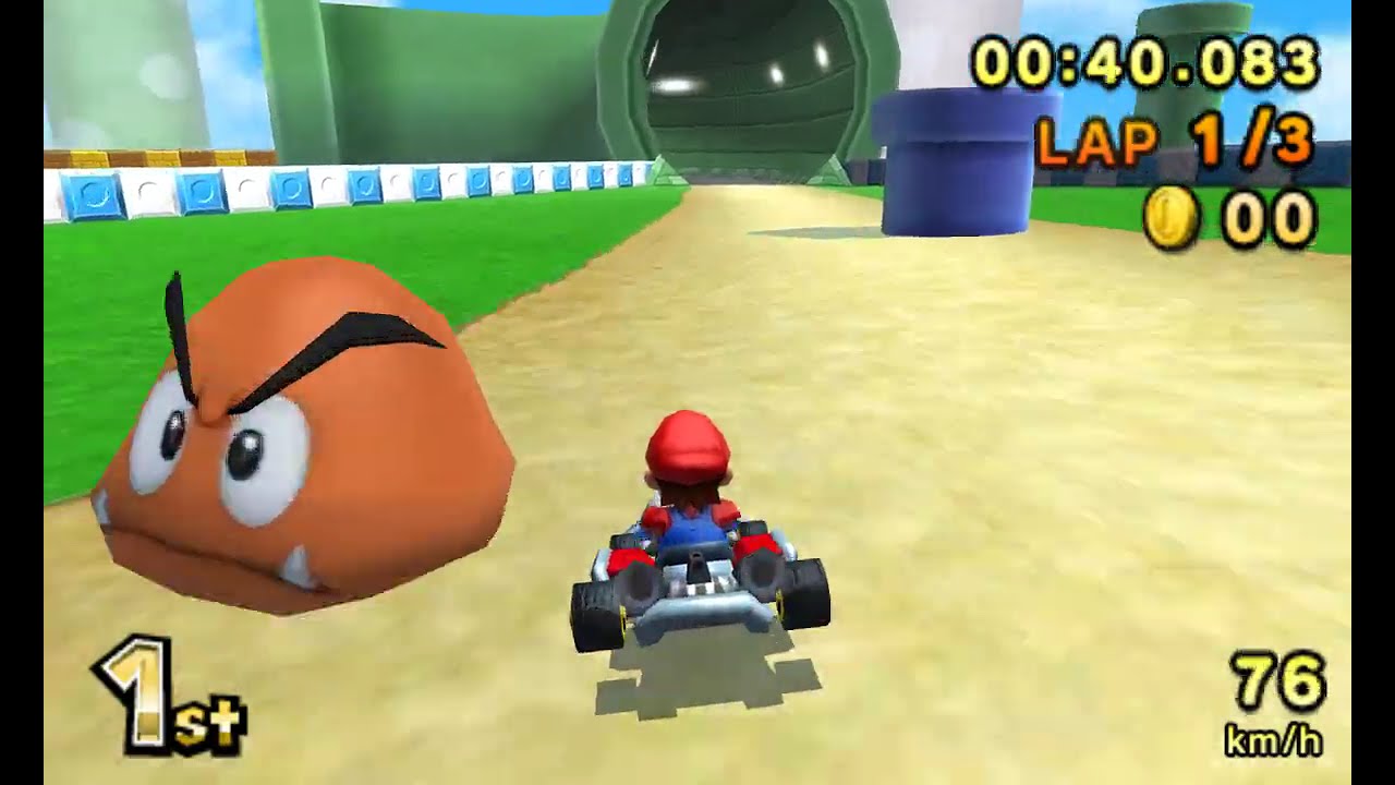 3DS Mario Circuit Preview by luigifan27 - Mario Kart 7: Custom Track [1440p 60fps]