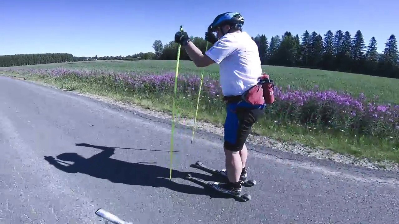 Ismo rullahiihto Tasatyöntö