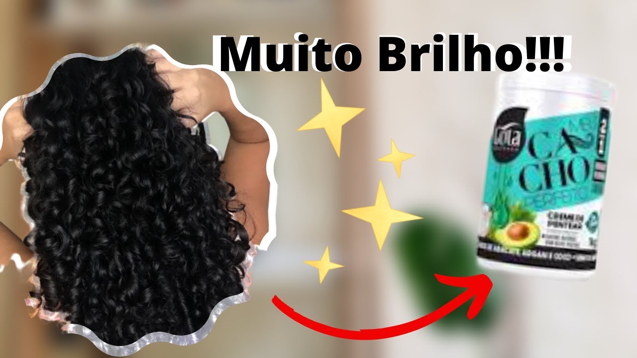 Testei Gota Dourada Meu Cacho Perfeito I Muito Brilho!!