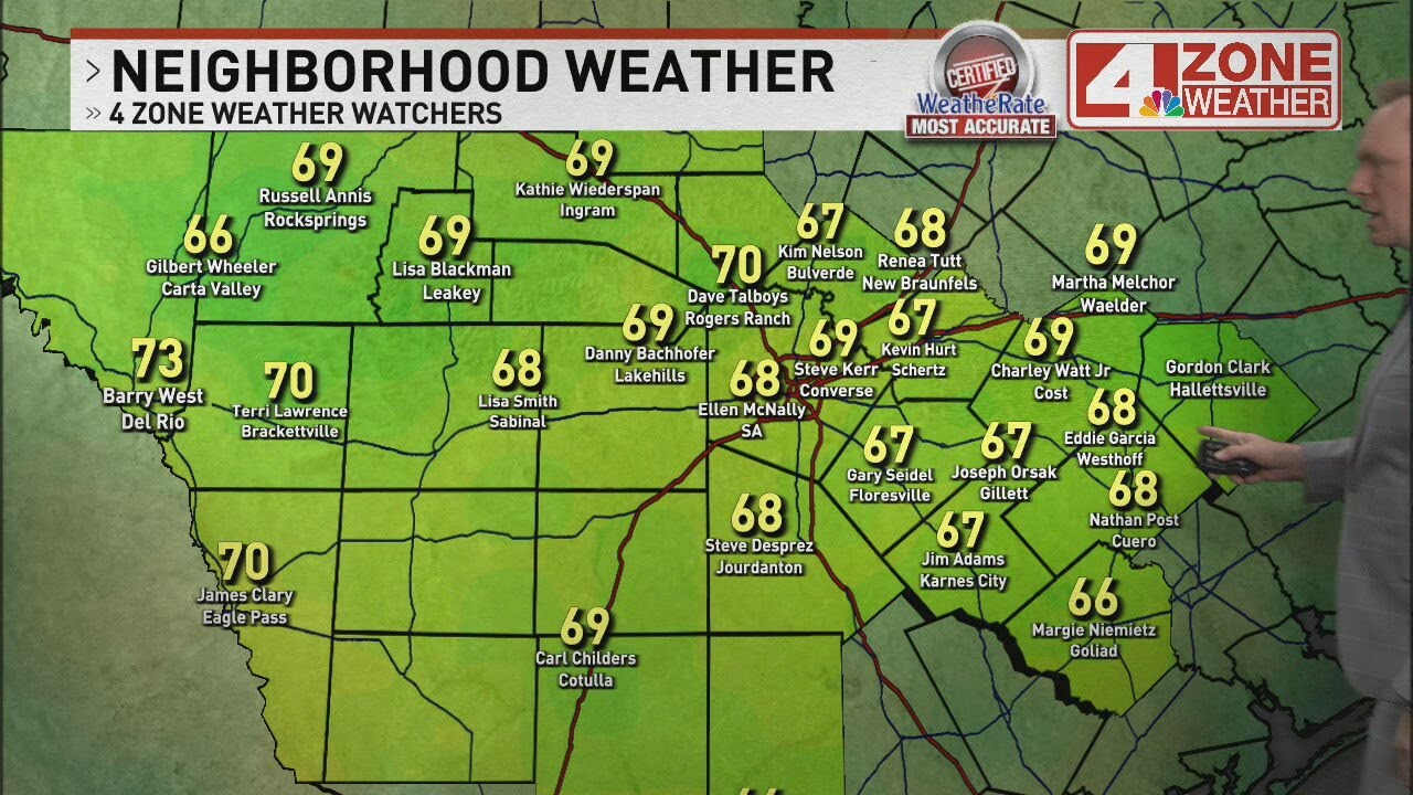 LATEST FORECAST | Temps continue to climb, with sunny skies and mild wind
