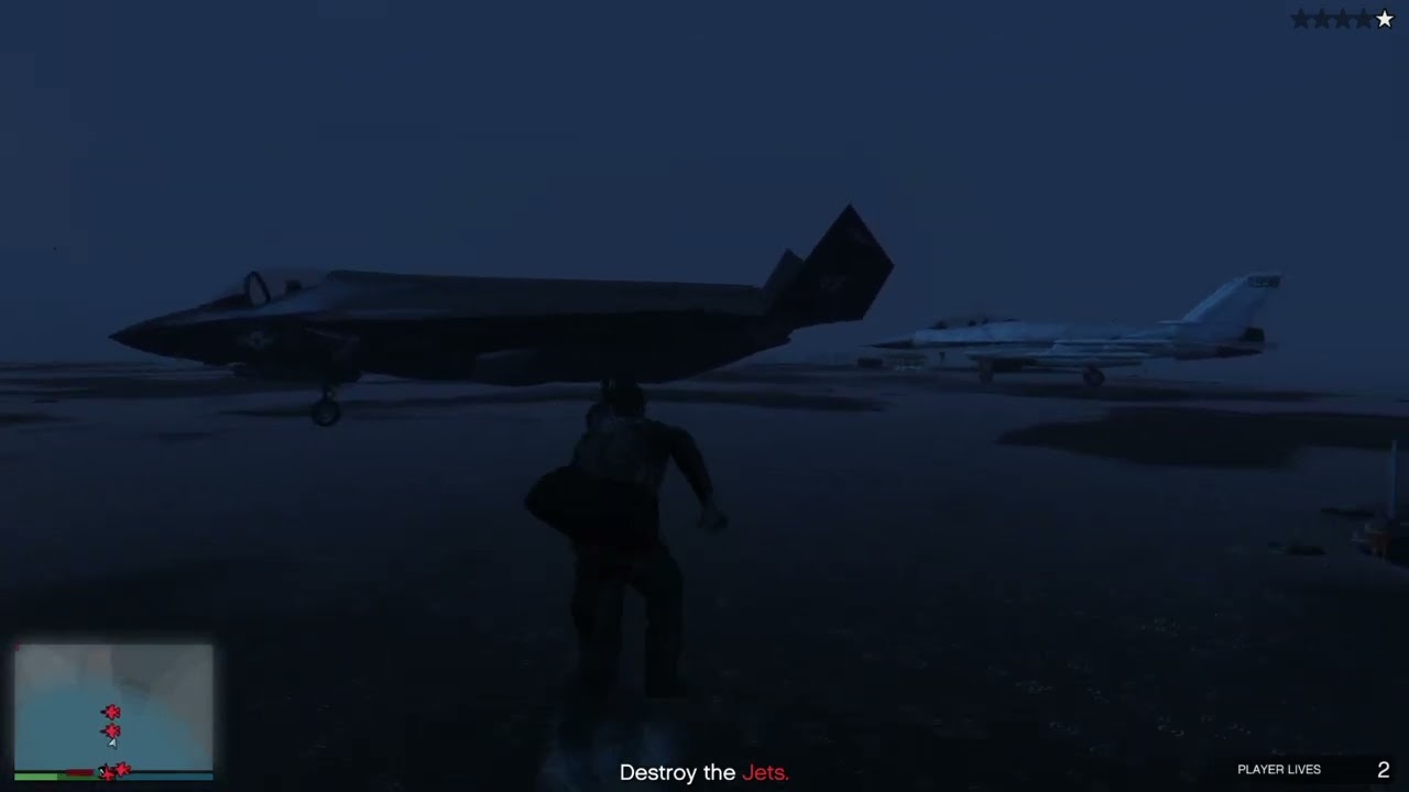 Gta online the bureau member IX aircraft raid