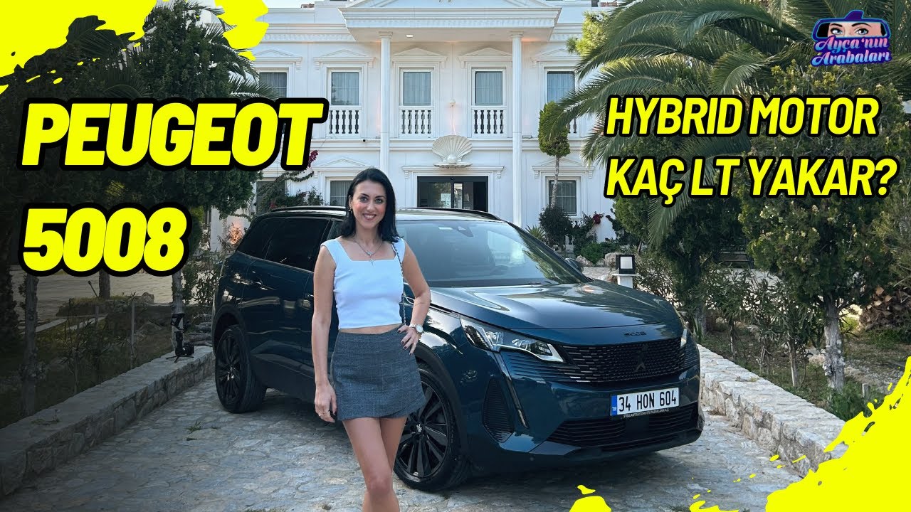 Yakıt Cimrisi Hibrit Motorlu Peugeot 5008 ile Datça'ya Gittik!