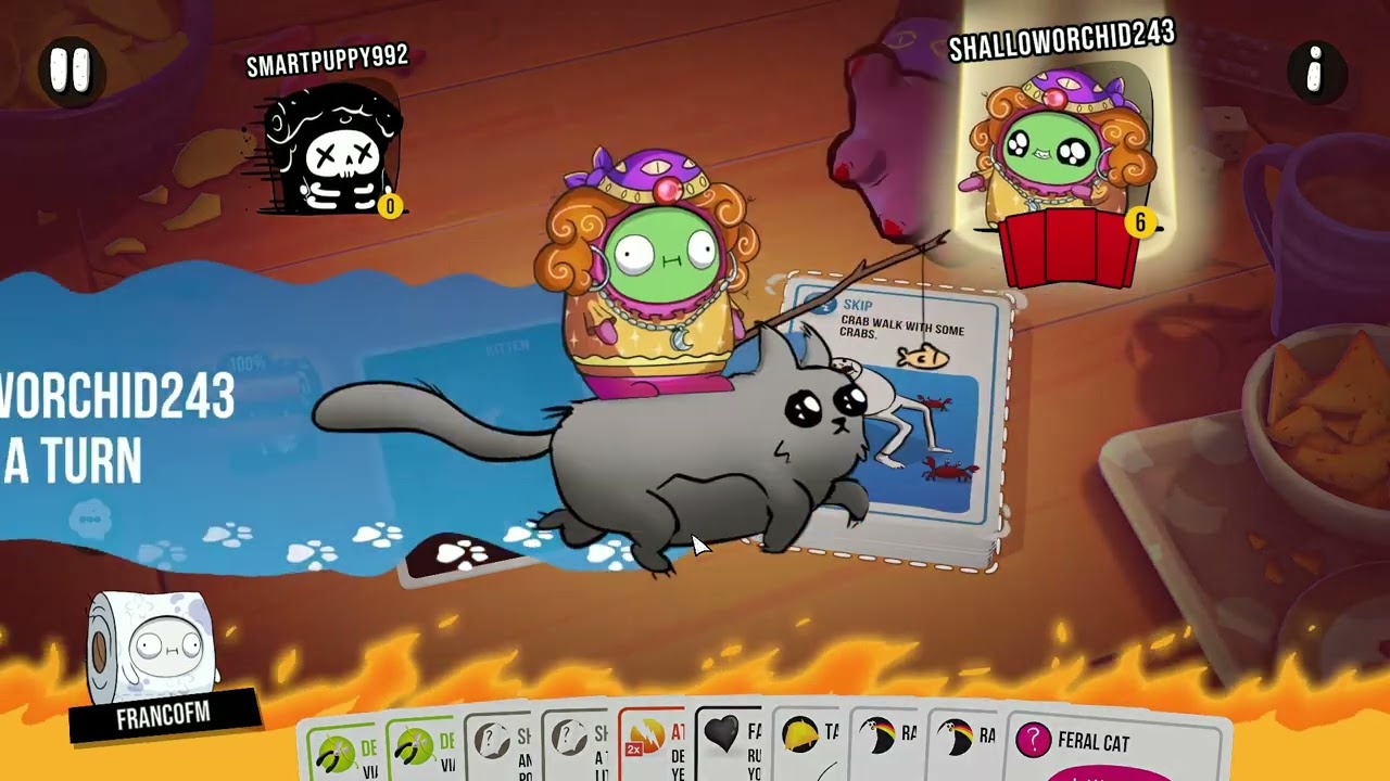 Exploding Kittens 2 - I Wiped the Floor with Them! 💣😂