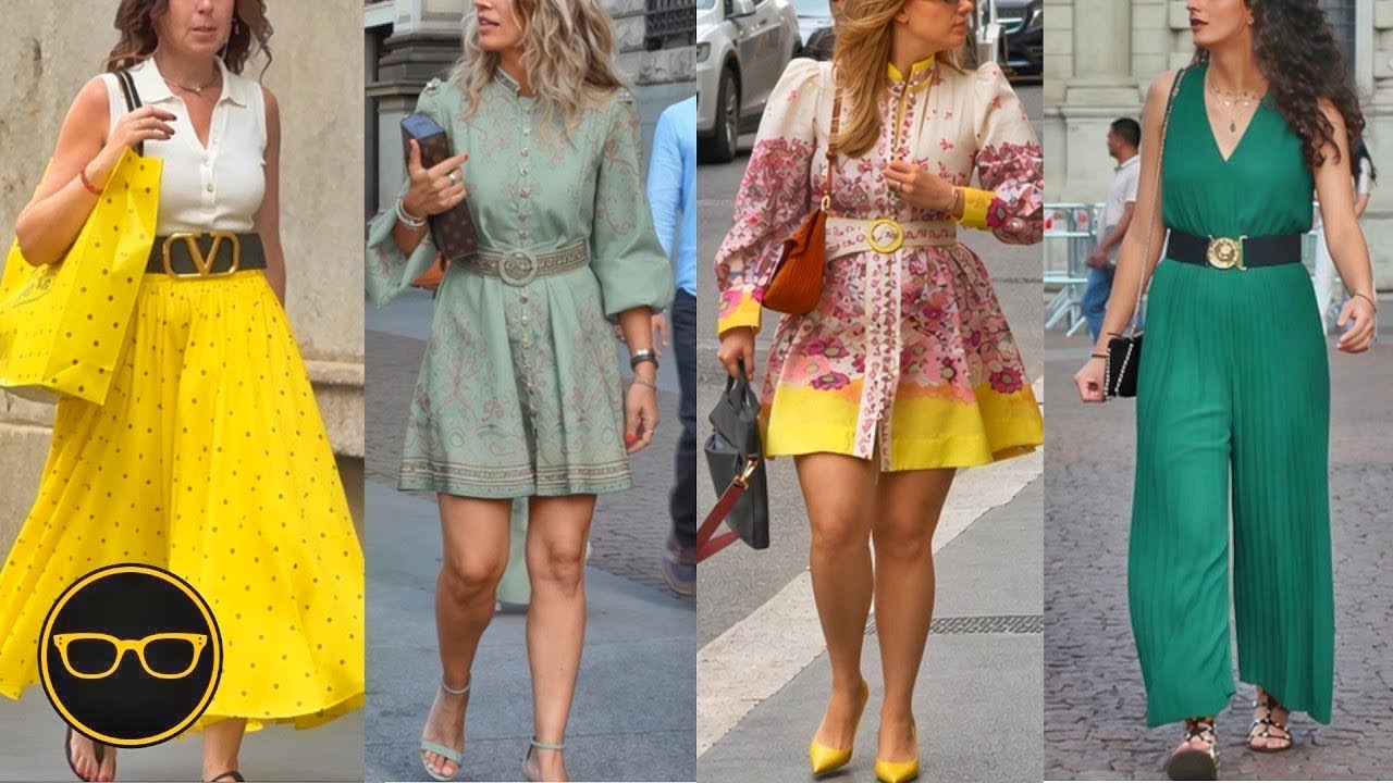 ITALIAN TIMELESS Beauty & Elegance Milan Street Style Summer Dress inspirations 2026 