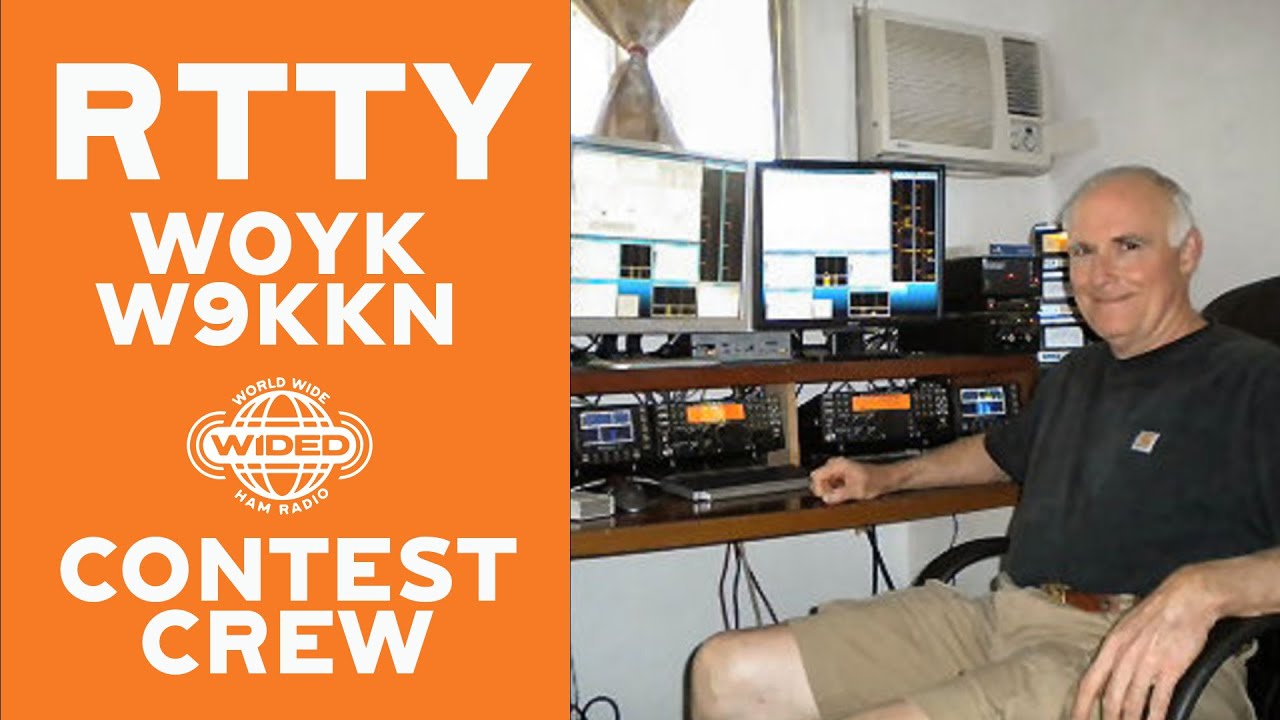 The World of RTTY: Ed W0YK and Bill W9KKN with the Contest Crew