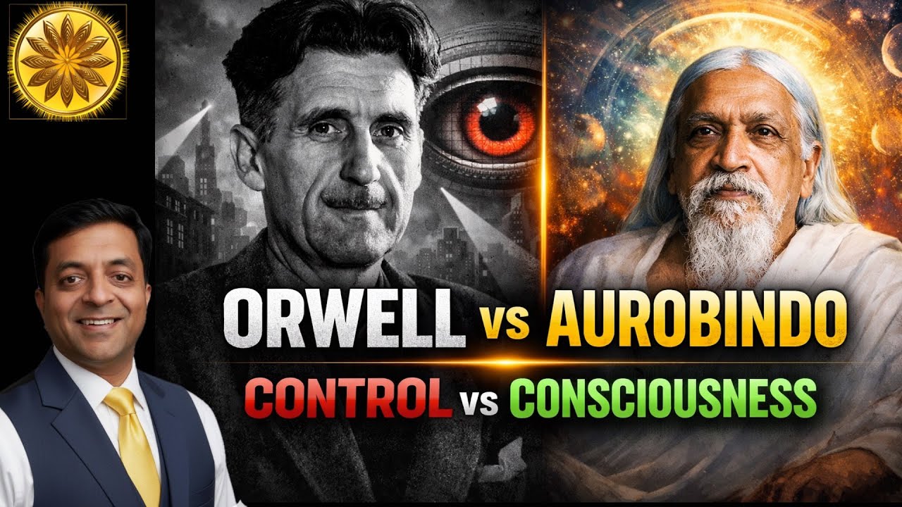 George Orwell & Sri Aurobindo Through Panchanga | Vedic Astrology, Psychology & Consciousness