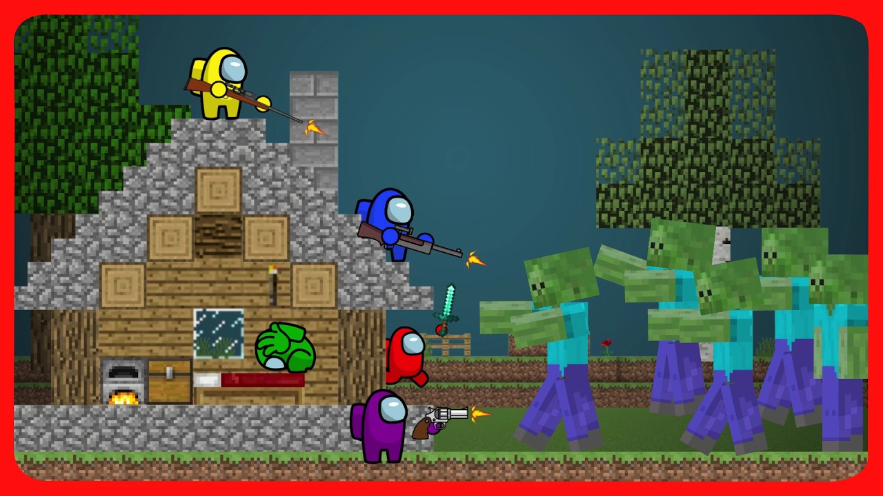 Minecraft Animation: Among Us Vs Zombie Season 1
