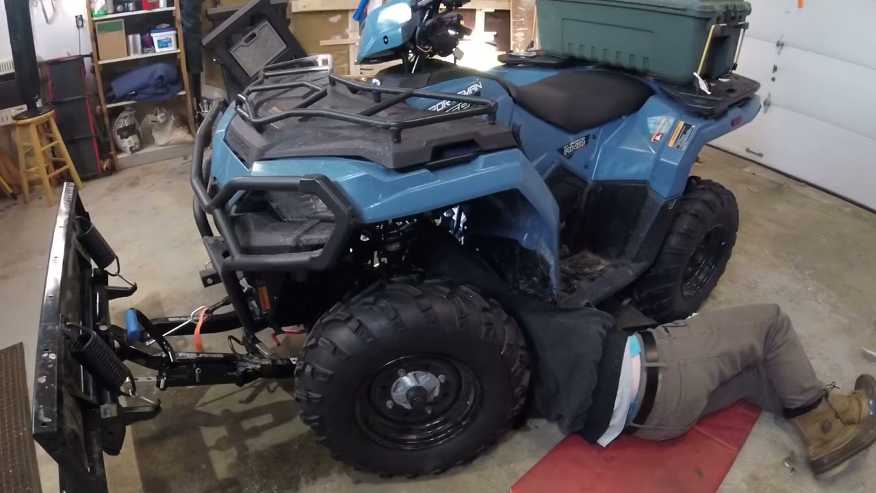 Polaris Sportsman 450 HO 25-часовое обслуживание своими руками