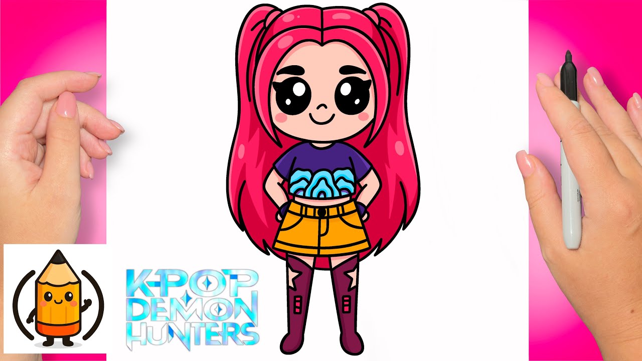 How To Draw Mira | K Pop Demon Hunters 