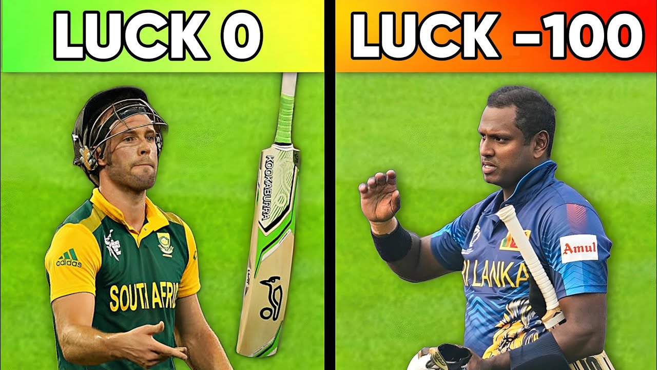 Top 10 Unlucky Dismissals in Cricket | Bad Luck Moments