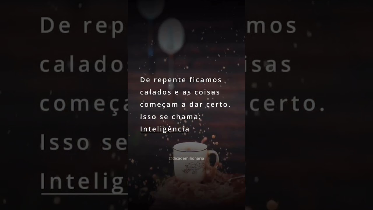 DE REPENTE A GENTE FICA CALADO E AS COISAS COME&Ccedil;AM A DAR CERTO #shorts