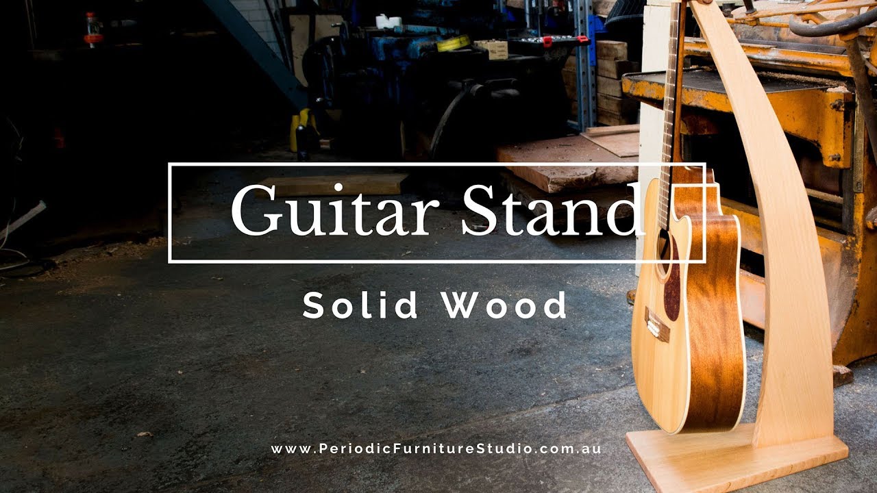 Making Designer Guitar Stands