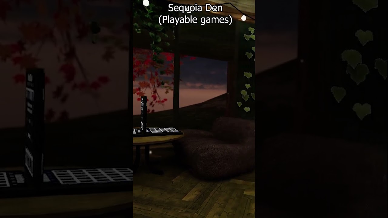 Comfy VRChat Map Showcase Sequoia Den #avatar #vtuber #anime #vrchat