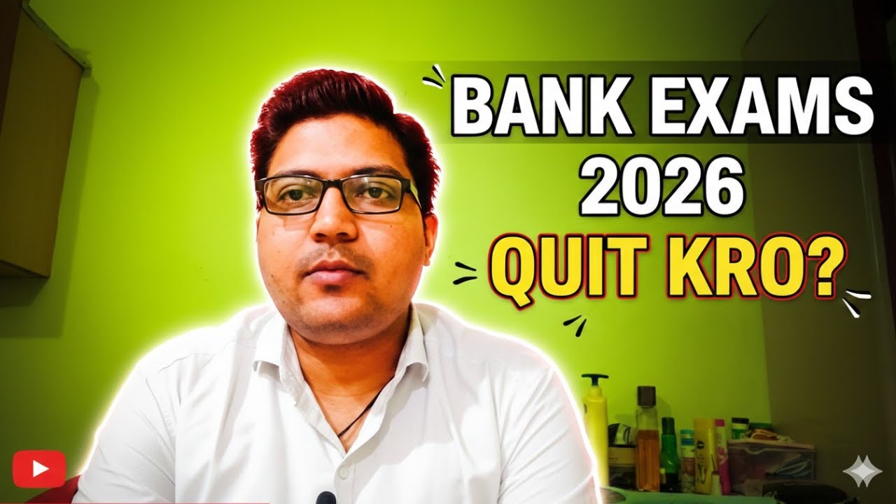  | QUIT KRO ? Bank Exams 2026 | MY OWN DECISION | 
