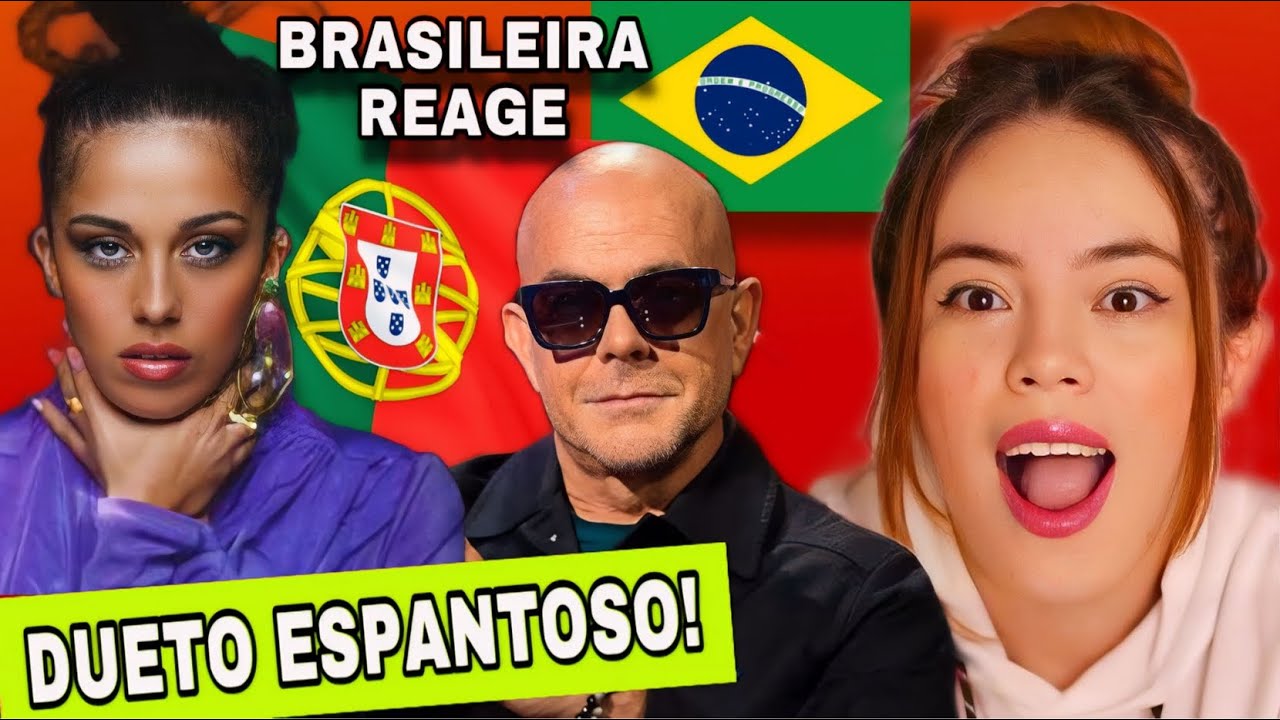 Surpreendente! Brasileira Reage a Pedro Abrunhosa & Sara Correia - Que o Amor Te Salve Nesta Noite🎶