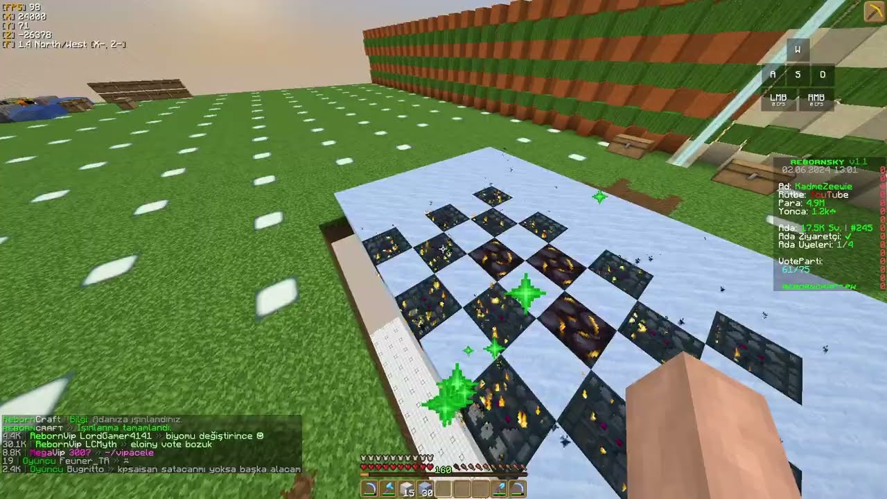 AL SAT YAP PARA KAZAN | REBORN SKYBLOCK | #Bölüm-6 #reborncraft  #minecraft