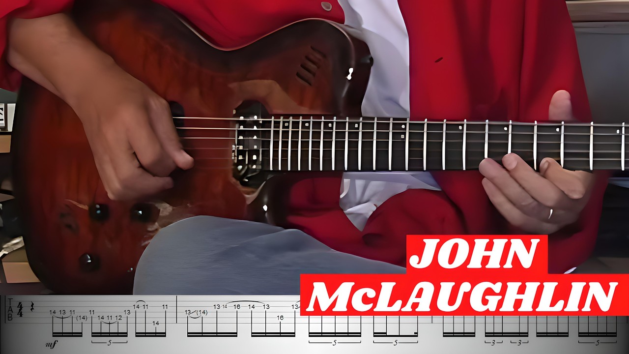 The Jazz Guitarist Who Accidentally Invented SHRED!!! JOHN MCLAUGHLIN