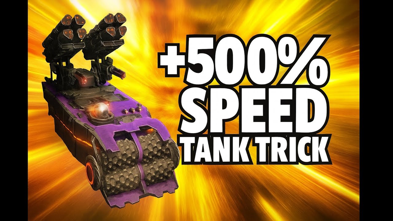 5x Faster Tank Movement Trick