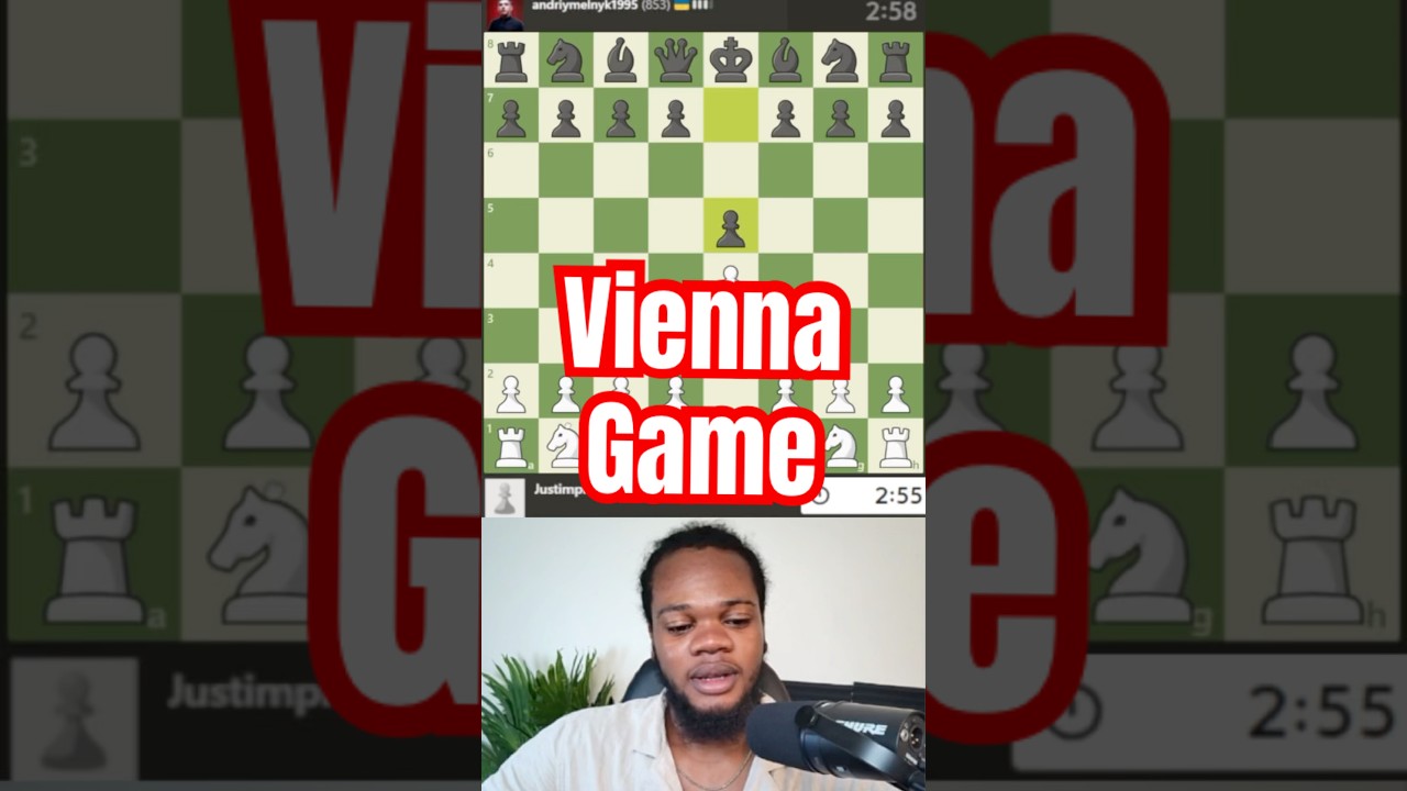 Венская игра -#chess #chesstips #chesstricks #chesscom #chesswithakeem @chessreps