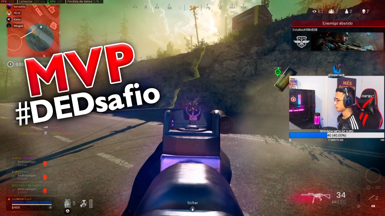 SOY EL MVP DEL #DEDsafio | CALL OF DUTY: WARZONE