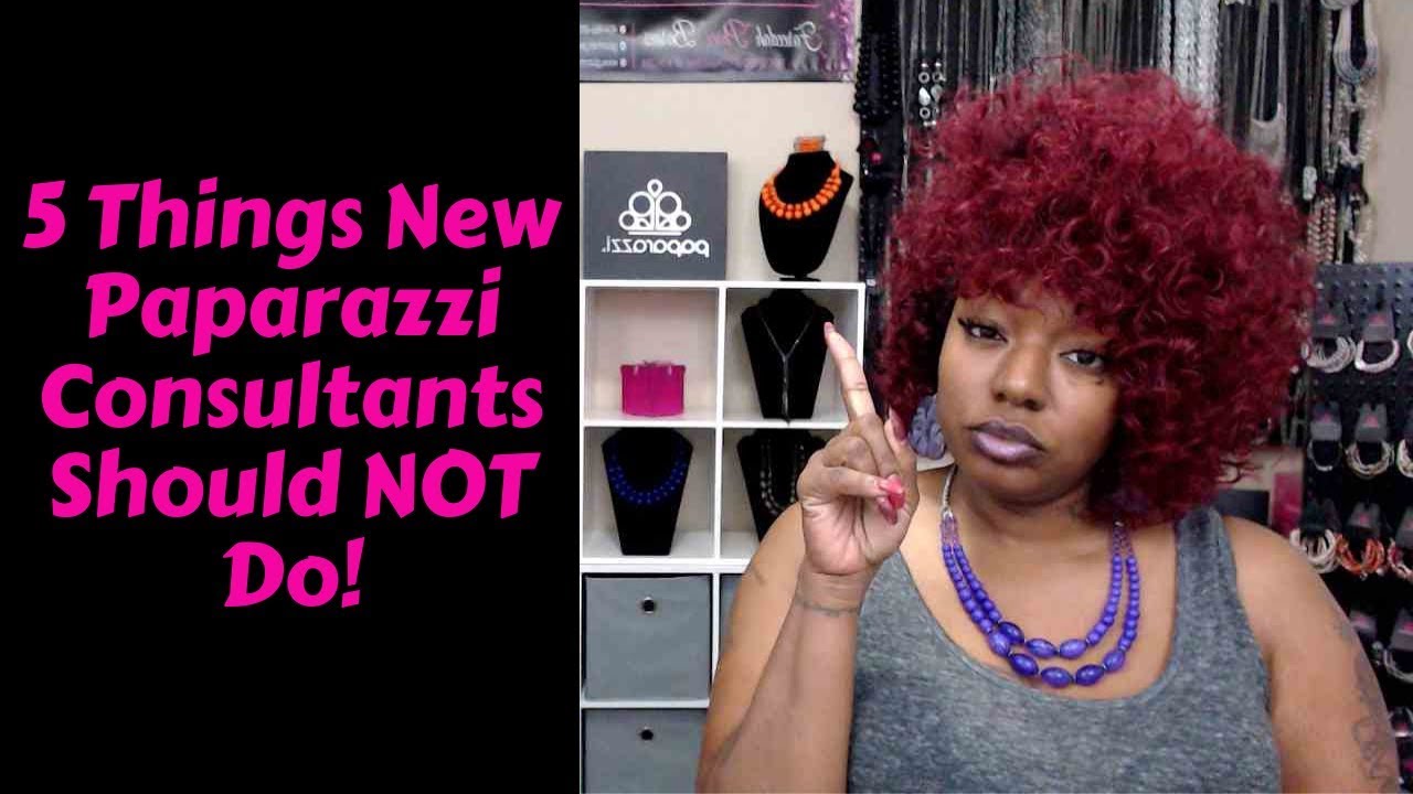 5 Things New PAPARAZZI CONSULTANTS Should NOT Do!!