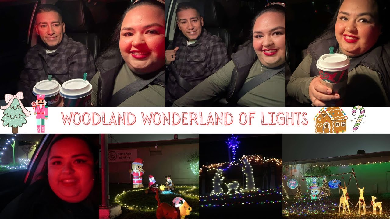 ❤️🎅🏼YA SE SIENTE MAS CERCA LA NAVIDAD YO LA MÁS FELIZ EN WOODLAND WONDERLAND OF LIGHTS🎄