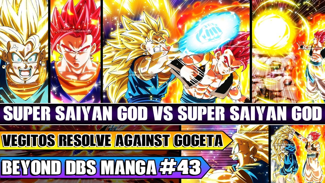 Beyond Dragon Ball Super Battle Of The God Fusions! Super Saiyan God Vegito Unleashed (Pre-Finale)