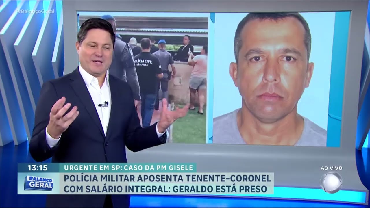 Caso Gisele: coronel Neto &eacute; aposentado pela PM SP depois de ser preso por suspeita de feminic&iacute;dio