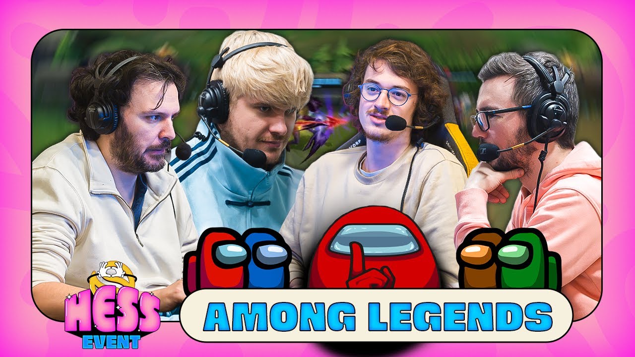 Le MEILLEUR CONCEPT sur LEAGUE OF LEGENDS - AMONG LEGENDS HESS EVENT