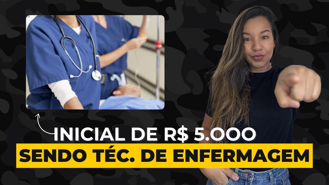 MILITAR X SAÚDE: Os concursos que o técnico em enfermagem pode fazer!
