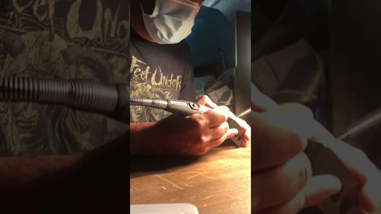 Making of Gojira MAGMA (acid-burnt, hand-distressed) signed by Joe Duplantier