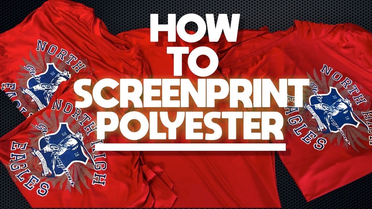 How to Screen Print Polyester Shirts