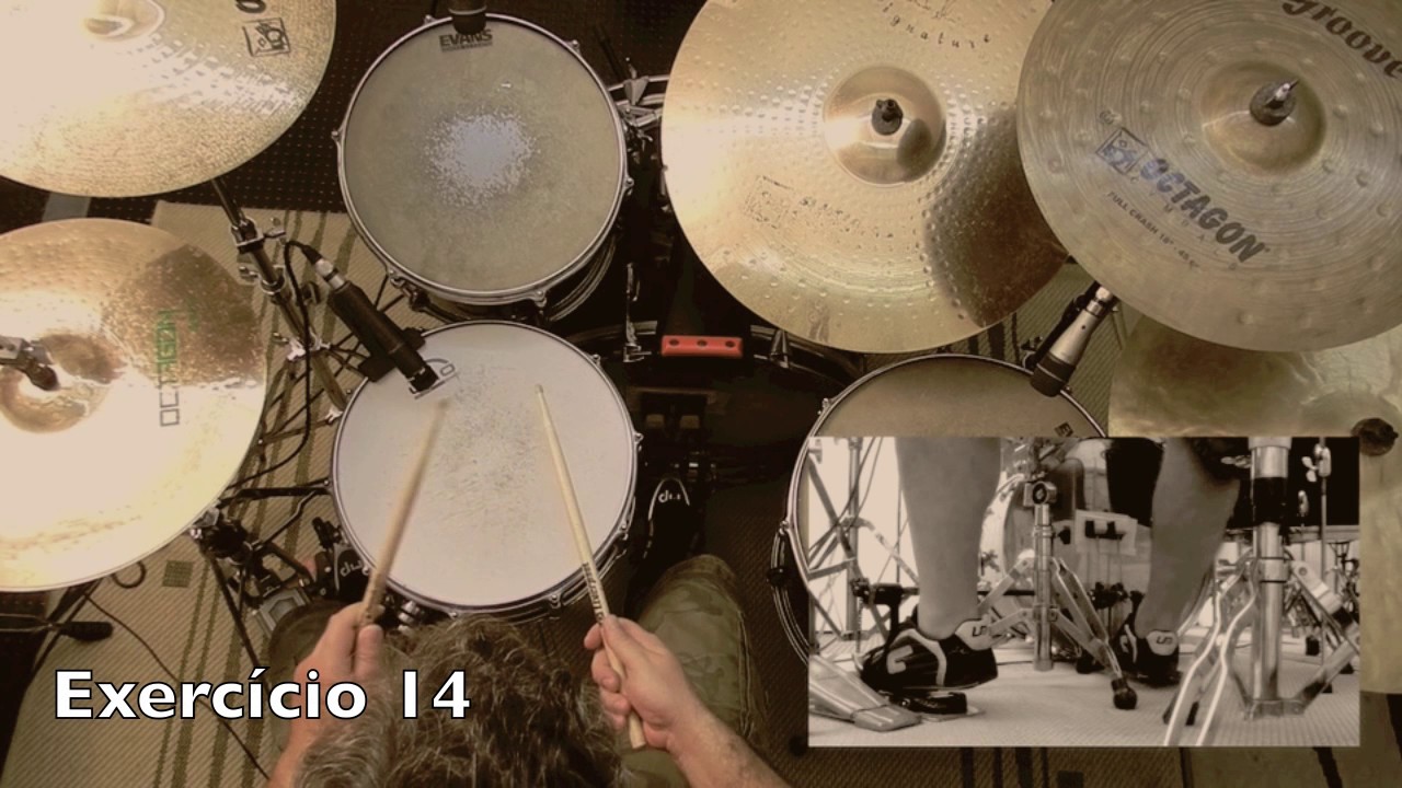 Aula de bateria - Pedal duplo para iniciantes - o começo que ninguém ensina!!