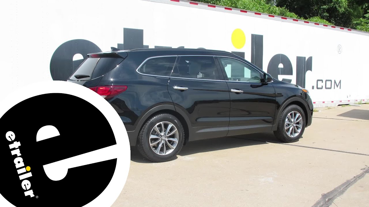 etrailer | DIY Install: Curt Trailer Hitch Receiver on your 2017 Hyundai Santa Fe