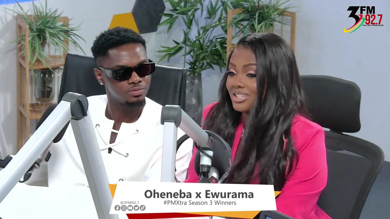 #PMXtra Season 3 Winners & First Runner-Up, Oheneba x Ewurama & Perry & Kondon joins AJ Sarpong