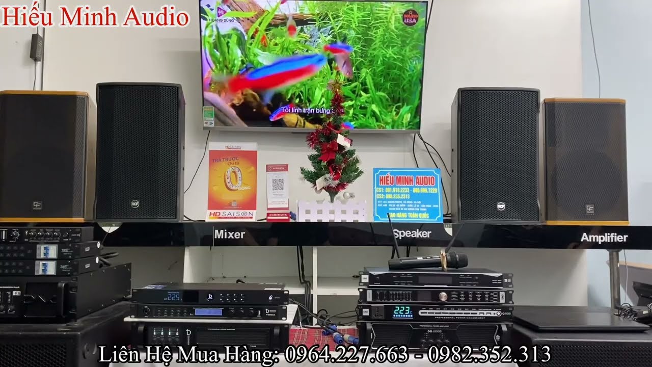 Loa Ý Hay Hết Ý -  Nghe thử RCF C Max 4112 mà “nổi da gà” LH: 0982.352.313